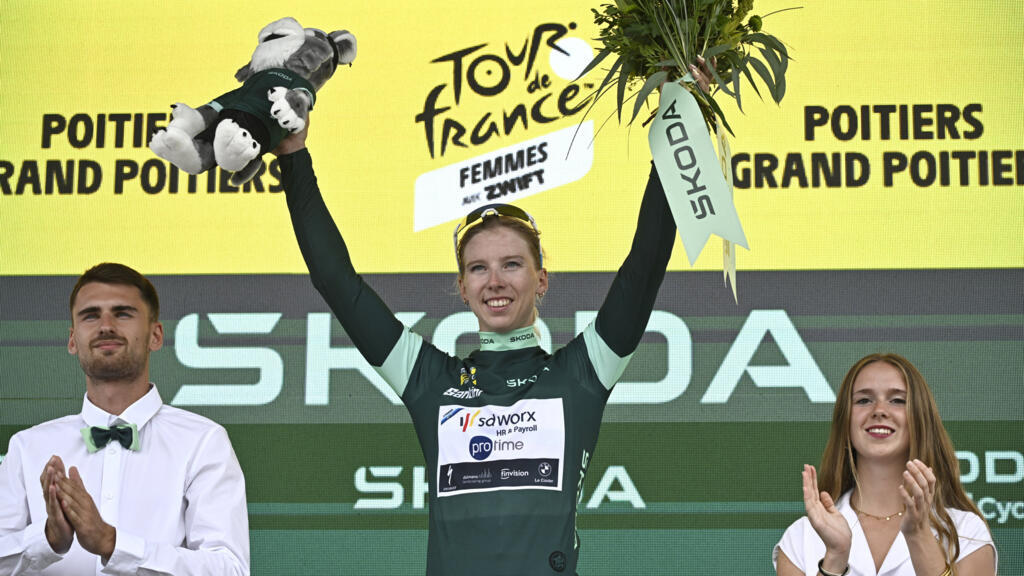 Lorena Wiebes wins a second consecutive stage at the Women’s Tour de France
