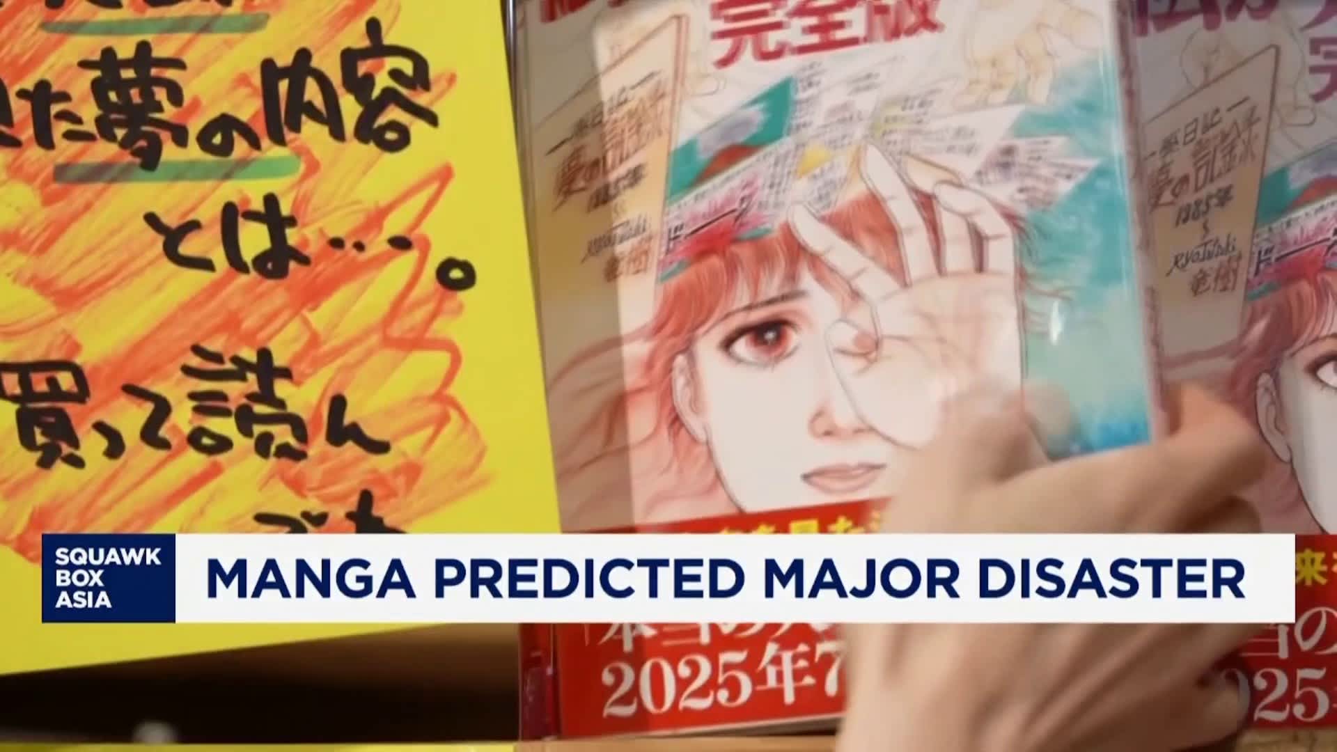 Asian travelers to Japan drop on manga’s prediction